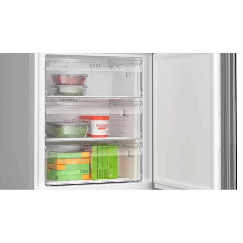 ΨΥΓΕΙΟΚΑΤΑΨΥΚΤΗΣ ΕΛΕΥΘΕΡΟΣ BOSCH KGN49LBCF (203x70 / C / BLACK GLASS / FNF / ΟΘΟΝΗ)